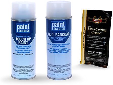PAINTSCRATCH Touch Up Paint Spray Can Car Scratch Repair Kit - Compatible/Replacement for Nissan Sentra Blue Metallic (Color Code: B51)