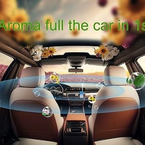LIVCRT Aroma Full The Car in 1s, Car Diffuser Essential Oil Diffuser Aromatherapy Diffusers with 2 Packs Safety Health Essential Oil, Purify The Car Air