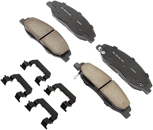 ACDelco Gold 17D1332CHF1 Ceramic Front Disc Brake Pad Kit with Clips