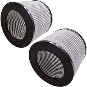 ADDFRESH – Replacement Filter Bundle Compatible with Bissell MYair 2780a 2780 and 27809 Personal Air Purifiers – Compare to My Air Part 2801-3-in-1 HEPA and Activated Carbon Filters (2 Pack)