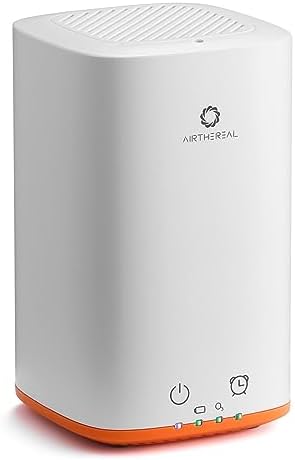 Airthereal PA300-GO Portable Ozone Generator - Cordless Battery Powered Odor Eliminator for Refrigerator, Car, Travelling, Shoe Cabinet, and Other Small Spaces, White 1-Pack