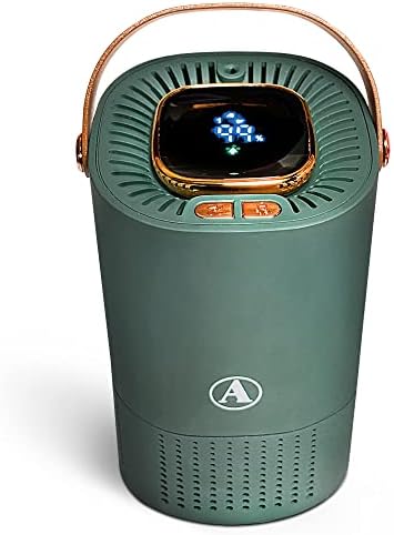 Amor3 Air - Personal Air Purifier, True HEPA Filter, Room odor eliminator, Helps alleviate allergies, cleans air, eliminates smoke & more - Ideal for traveling, home, and office use - Easy Filter replacement