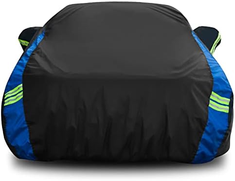 Avecrew Car Cover Waterproof All Weather for Automobiles, Outdoor Heavy Duty Full Exterior Covers for Sedan(194"-208")