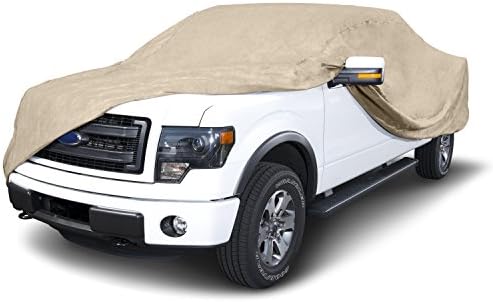 Budge Protector IV Truck Cover, 4 Layer Reliable Weather Protection, Waterproof, Dustproof, UV Treated Truck Cover Fits Trucks up to 264" L x 80" W x 60" H