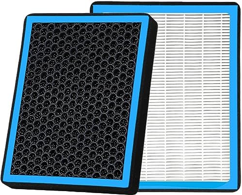 CF12150 Cabin Air Filter With Activated Carbon For 2015-2022 Ford F150 F250 F350 F450 F550 Super Duty Expedition, For 2015 2016 2017 2018 2019 2020 2021 2022 F-150 F-250 F-350 F-450 F-550 Lincoln Navigator
