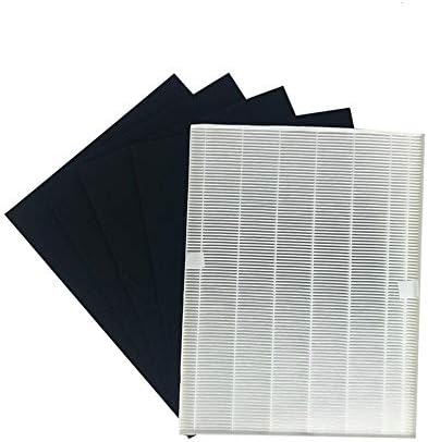 Crucial Air Replacement Filter Kit compatible with Winix P300, WAC5000 Part # 21HC4- Includes 1 HEPA Filters and 4 Carbon Pre-Filters