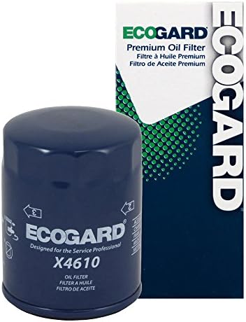 ECOGARD X4610 Premium Spin-On Engine Oil Filter for Conventional Oil Fits Acura MDX 3.5L 2003-2020, RDX 3.5L 2013-2018, TSX 2.4L 2004-2014, MDX 3.7L 2007-2013, TL 3.2L 2004-2008, TL 3.5L 2007-2014
