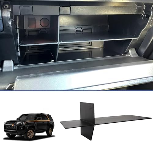 KAYZT Glove Box Divider Organizer Compatible with Toyota 4Runner 2010-2023 and Lexus GX 460 2010-2022 Insert Compartment Tray