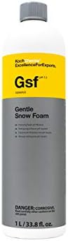 Koch-Chemie - Gentle Snow Foam - pH Neutral Pre-Cleaning; Works With Foam Cannons & Sprayers; Manual Washing Shampoo; Safe on Existing Wax & Sealed Surfaces; Unique Cherry Fragrance (1 Liter)