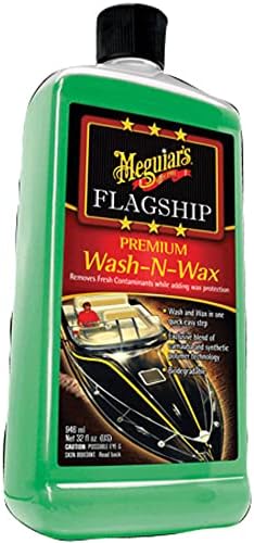 Meguiar's M4232 Flagship Premium Marine Wash-N-Wax - 32 Oz Bottle