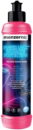 Menzerna Power Lock Ultimate Protection Lady Line 236ml (8 oz.) - Limited Edition, Polymer Sealant for all Automotive Clear Coats, Sealant Protection with Glossy Shine, Long Lasting, Car Wax Sealant