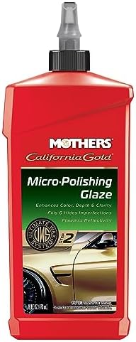 Mothers 08100 California Gold Micro-Polishing Glaze (Ultimate Wax System, Step 2) - 16 oz.