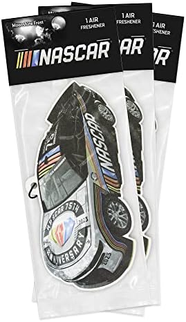 NASCAR - 75th Anniversary Limited Edition - Automotive Car Air Freshener - Moonshine Frost (Nascar/3-Pack)