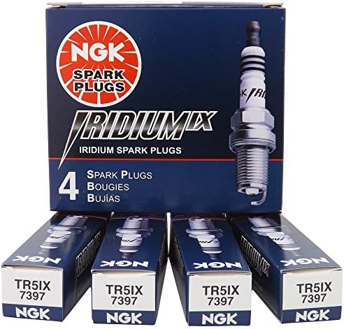 NGK 7397 TR5IX Iridium IX Spark Plug, Pack of 4