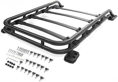 PATAJP4U 1 Set Powder Coated Roof Rack Kit Top Mount for 2010-2022 4Runner Strict QC & Fitment Tested