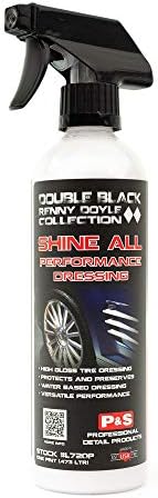 P&S Professional Detail Products - Shine All Performance Dressing - Premium High Performance Water Based Tire Dressing, Also Perfect for Vinyl, Rubber & Leather, Professional Gloss Finish (1 Pint)