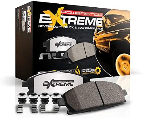 Power Stop Front Z36-1084 Carbon-Fiber Ceramic Brake Pads Z36 Truck and Tow