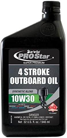 STAR BRITE Super Premium Synthetic Blend 4 Stroke Oil 10W 30-32 OZ (028132)