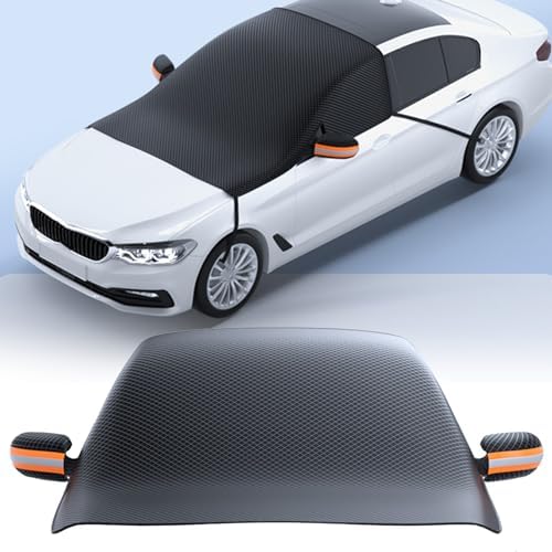 Windshield Sun Shade, Car Windshield Cover for Ice and Snow 99.61" x 46.06" Foldable Front Windshield Sun Shade, UV Protection Auto Sun Visor Cover for Cars & SUVs (Black)