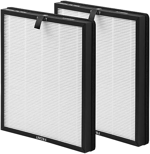 XBWW HY4866 H13 True HEPA Replacement Filter Compatible with Morento HY4866 and YIOU M1 Air Cleaner Purifier, 2Packs